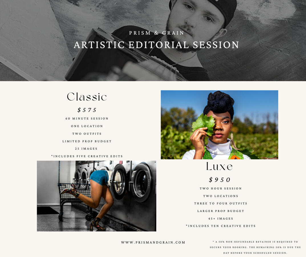 Artistic Editorial Sessions